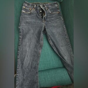 Levi button fly jeans